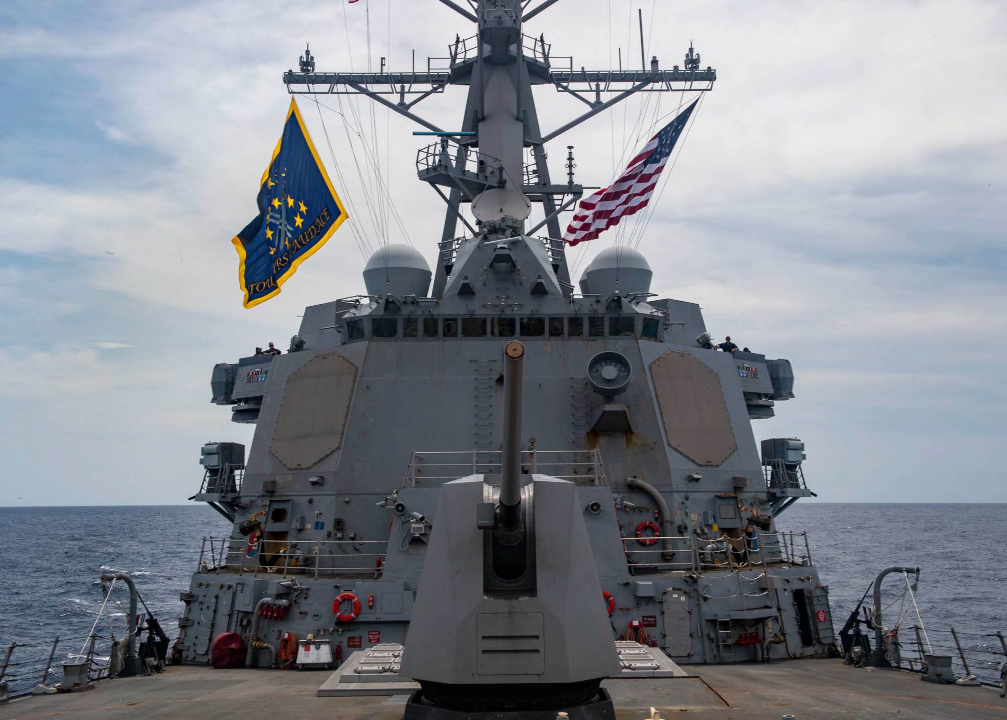 Uss Mustin In South China Sea Marinersgalaxy