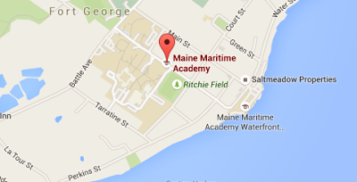 Maine Maritime Academy Map