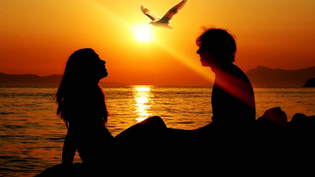 105+ Romantic Couple On Beach Wallpaper Terbaru