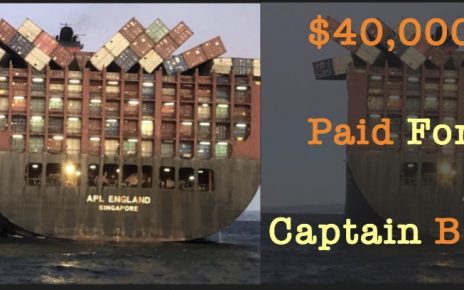 Captain Bail in Container Ship Incident