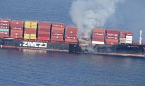 Fire Zim, international maritime dangerous goods