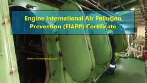 Engine International Air Pollution Prevention (EIAPP) Certificate