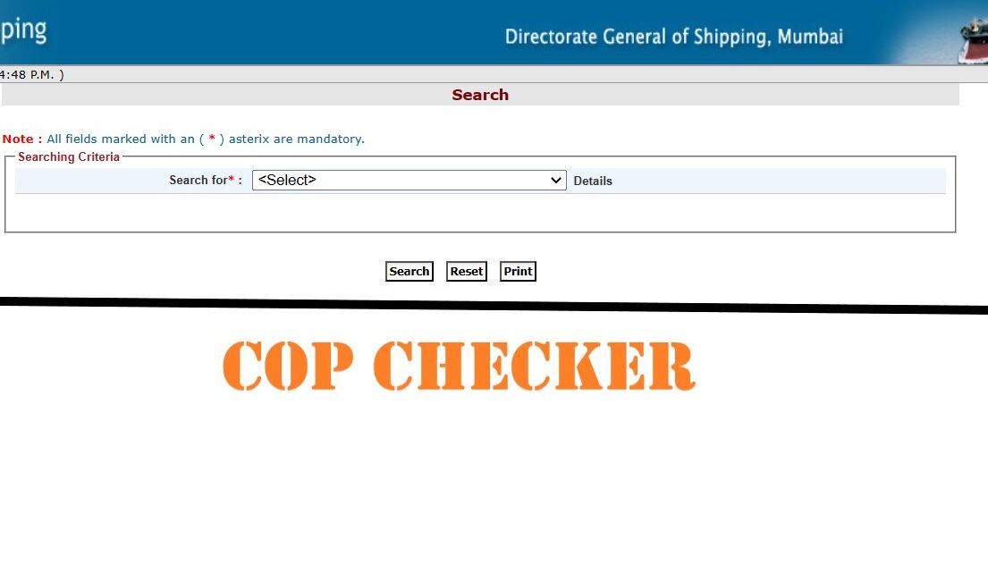 cop checker